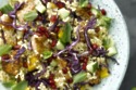 Smokey Tofu Tabbouleh with red cabbage