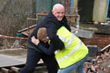 Phelan and Gary scrap / Credit: ITV