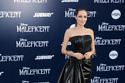 Angelina Jolie looked beautifully gothic wearing Atelier Versace