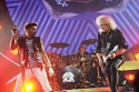 Adam Lambert stands out on stage on tour