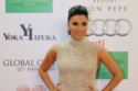 Eva Longoria wears Reem Acra Fall 2013