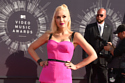 Gwen Stefani stood out in her pink outfit
