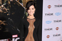 Jaimie Alexander in her barely-there dress