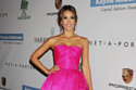 Jessica Alba looked beautiful in the bold hue