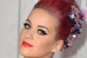 Katy Perry sporting the pink hair trend