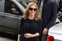 Kylie Minogue looked stylish in her simple outfit