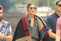 Olivia Palermo looks chic in a Burberry Prorsum poncho