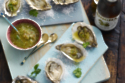 Oysters With Green Nam Jim Sauce