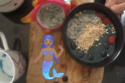 Vegan Mermaid Protein Smoothie Bowl
