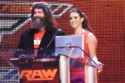 Mick Foley and Stephanie McMahon