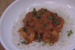 Healthy chicken curry