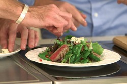 VIDEO: Matt Dawson's Warm Steak and Roquefort Salad
