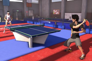 The table tennis feels like the real thing