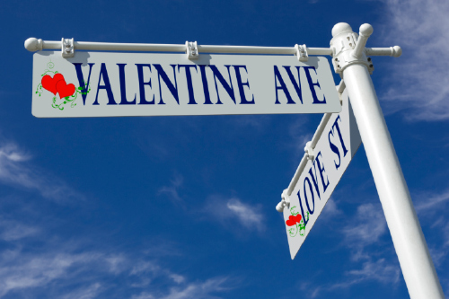 Top 20 Most Romantic Street Names in the Country