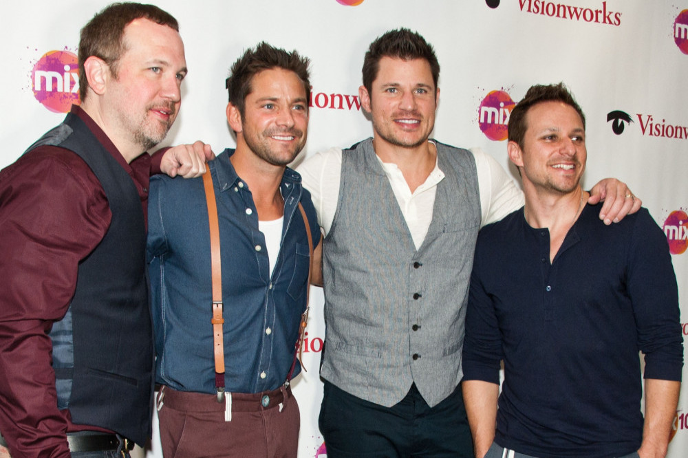 98 Degrees would love to take on the Super Bowl halftime show