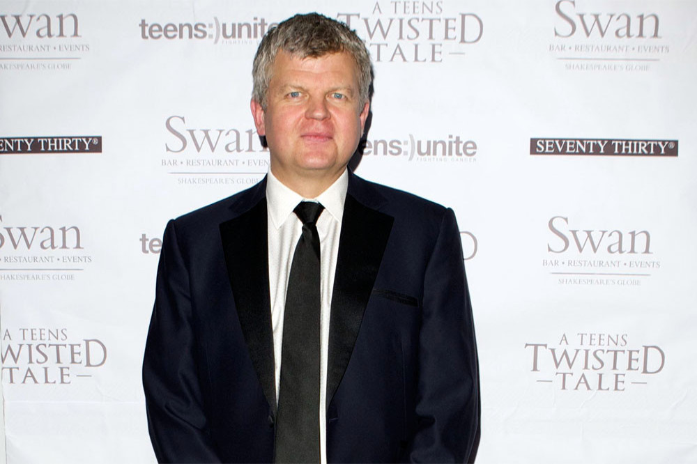 Adrian Chiles at the Teens Unite charity ball