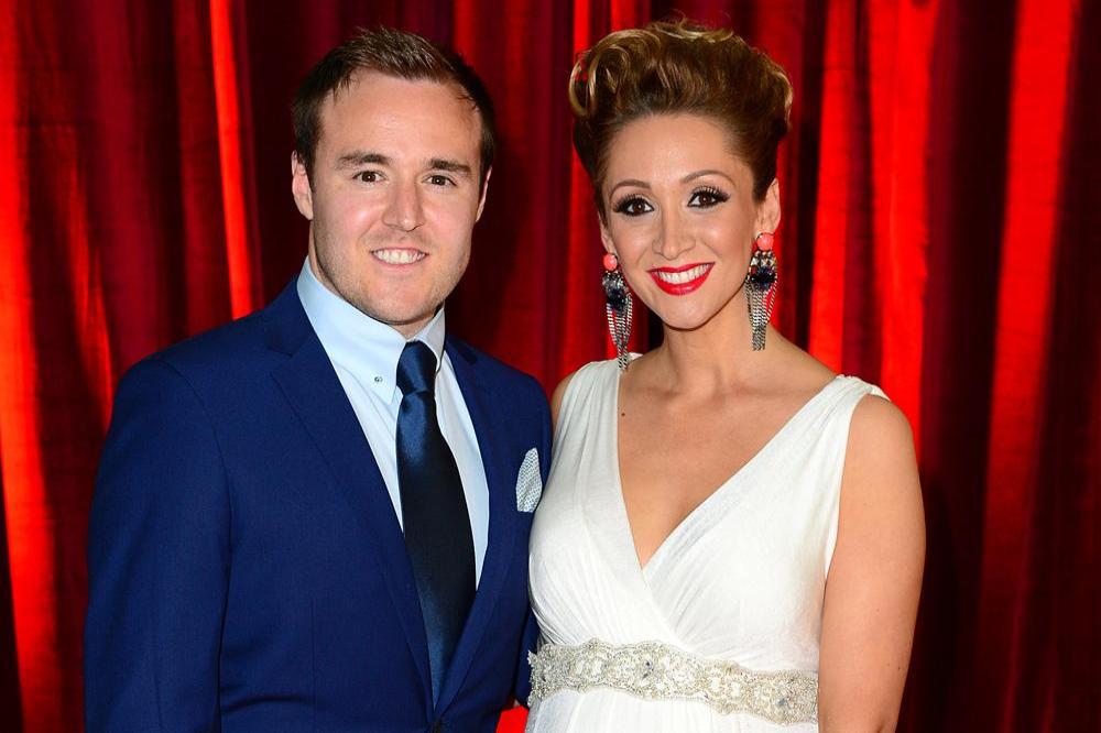 Alan Halsall and his ex Lucy-Jo Hudson