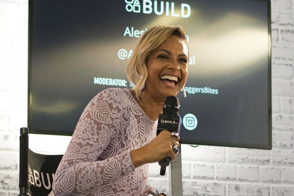 Alesha Dixon at AOL Build UK event 