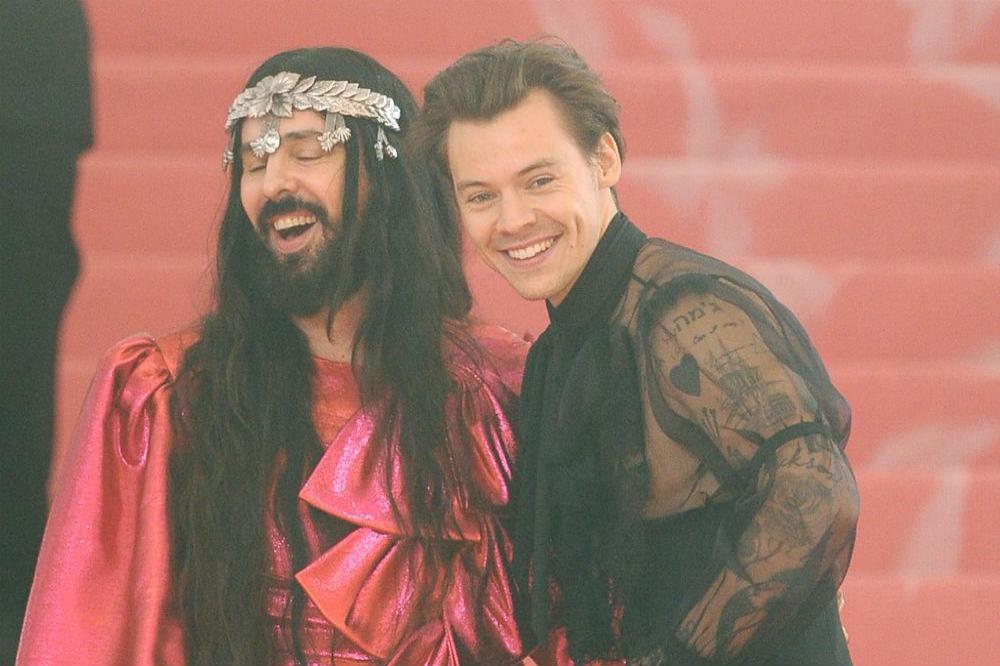 Alessandro Michele and Harry Styles