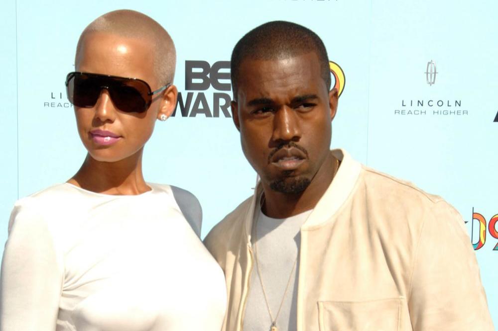Amber Rose and Kanye West in 2009