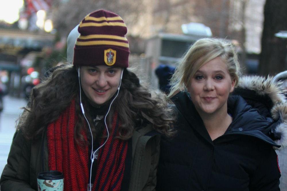 Amy Schumer and Kim Caramale