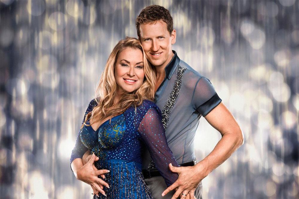 Former Strictly Come Dancing contestant Anastacia and partner Brendan Cole