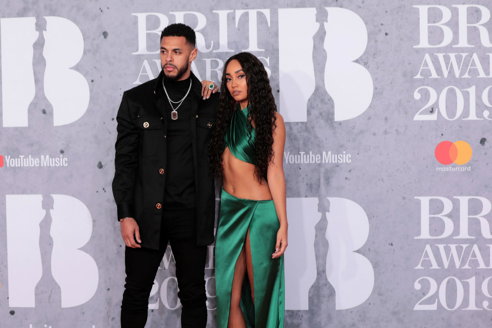 Andre Grey and Leigh-Anne Pinnock