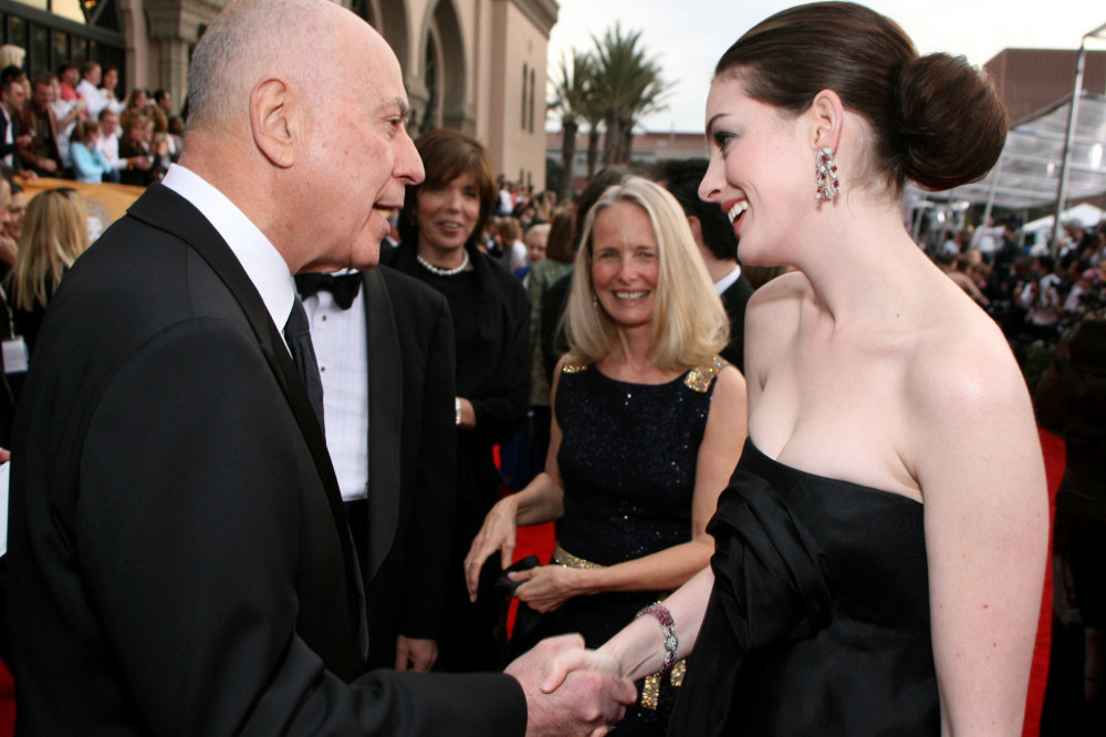 Anne Hathaway remembers working with Alan Arkin