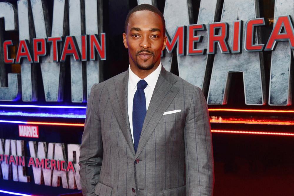 Anthony Mackie at the Captain America: Civil War premiere 