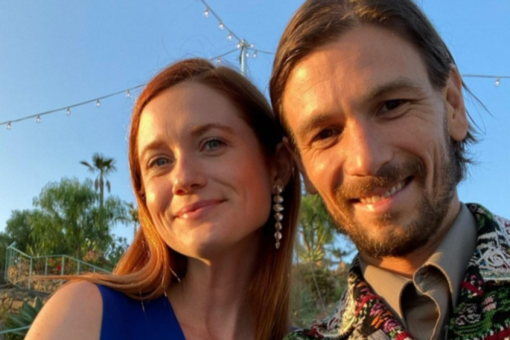 Bonnie Wright and Andrew Lococo got married recently (c) Instagram