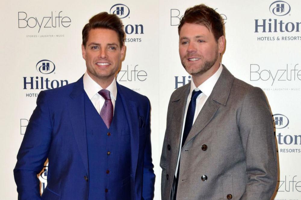 Keith Duffy and Brian McFadden