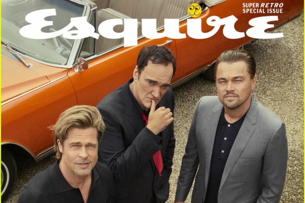 Brad Pitt, Quentin Tarantino, and Leonardo DiCaprio for Esquire