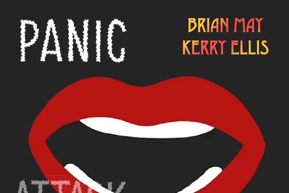 Brian May and Kerry Ellis Panic Attack artwork 