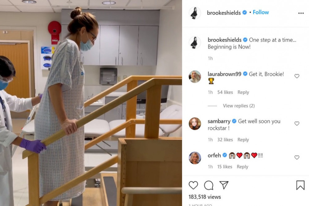 Brooke Shields' Instagram (c) video