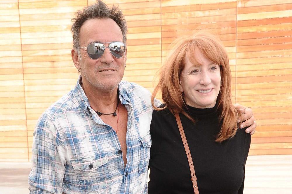 Bruce Springsteen and Patti Scialfa 