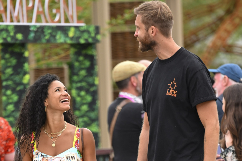Vick Hope and Calvin Harris have got married