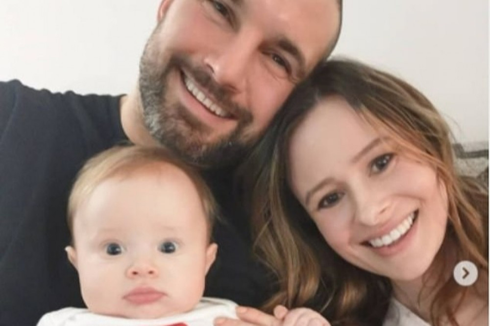 Camilla Thurlow, Jamie Jewitt and baby Nell [Instagram]
