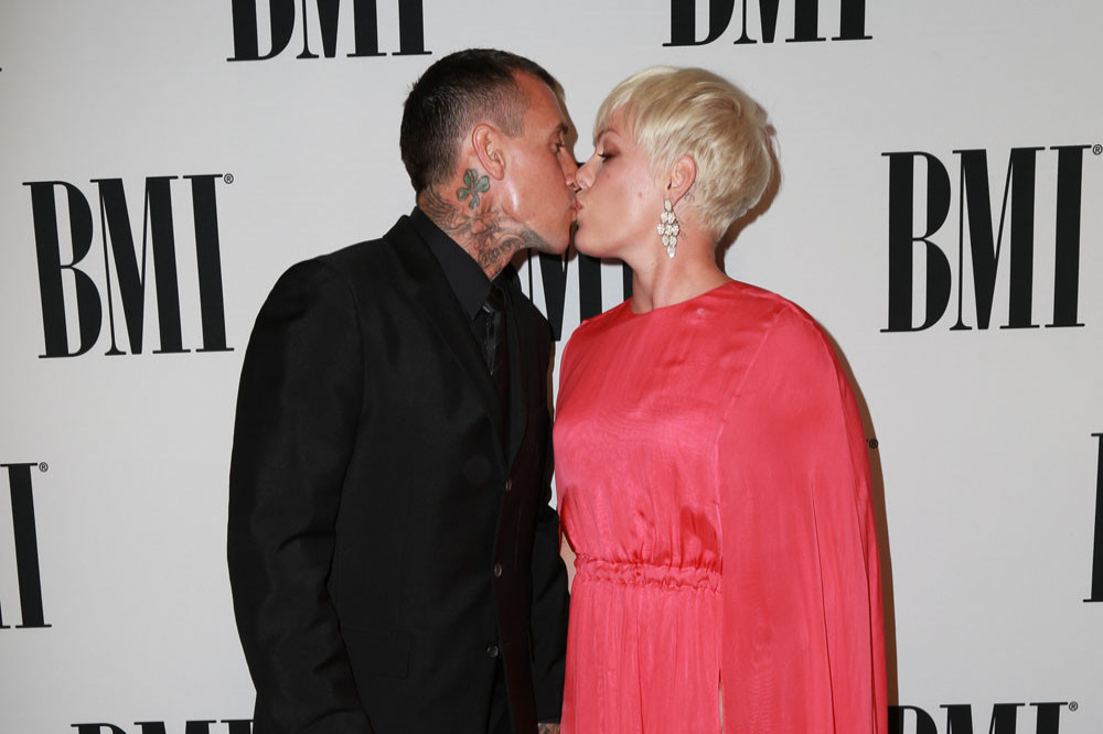 Pink famously proposed to Carey Hart