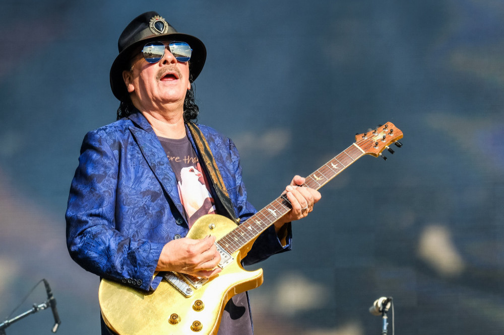 Carlos Santana is recovering from a heart procedure