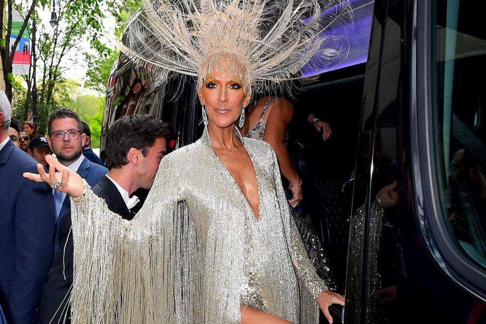 Celine Dion travelling to the Met Gala