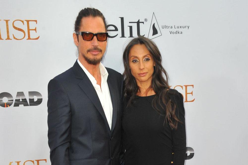 Chris Cornell and wife Vicky  