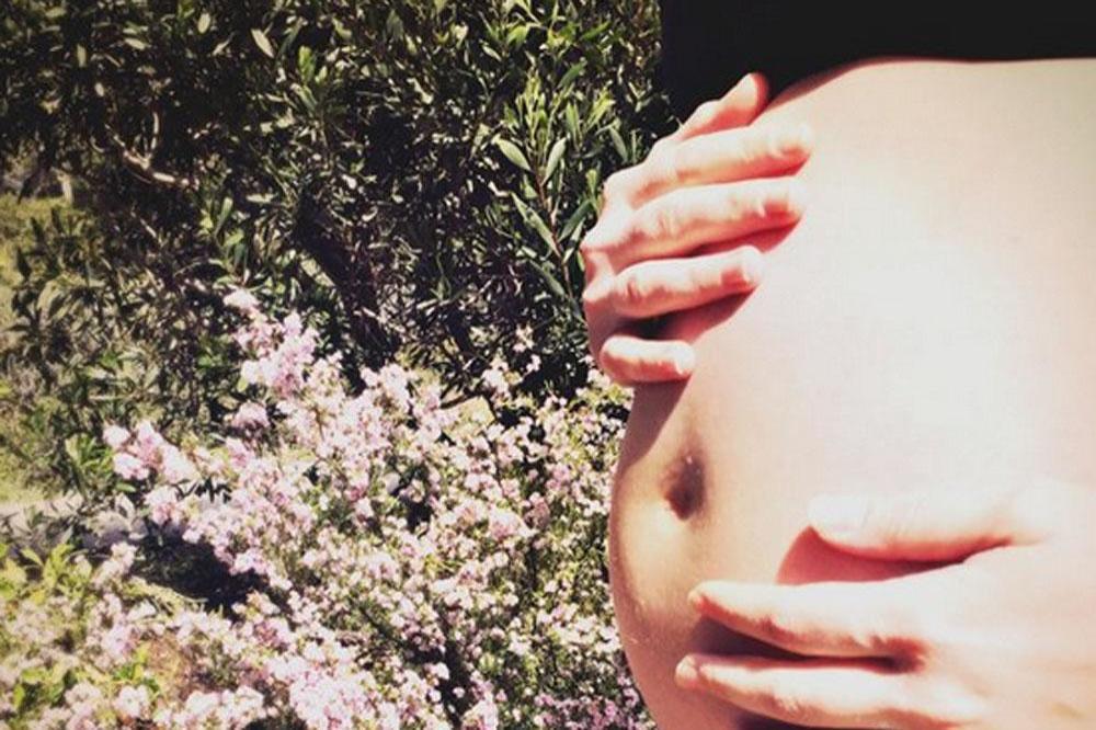 Chris Klein's pregnant wife (c) Instagram