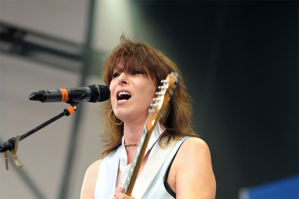 Chrissie Hynde thinks she's mellowed over time