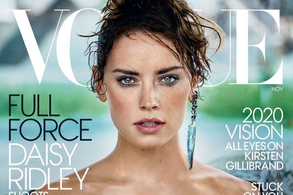 Daisy Ridley on Vogue cover