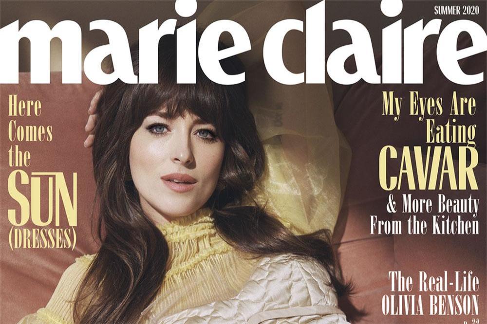 Dakota Johnson covers Marie Claire
