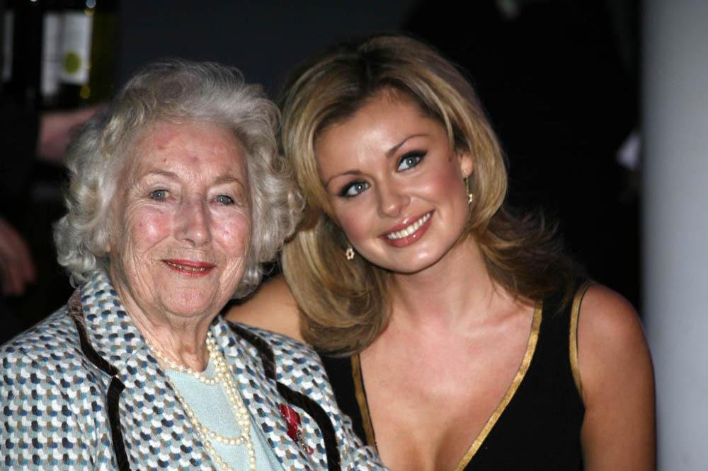 Dame Vera Lynn and Katherine Jenkins in 2007