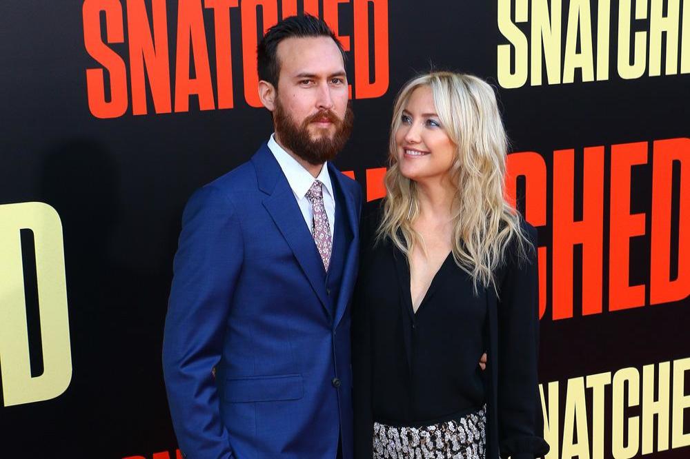 Danny Fujikawa and Kate Hudson at 'Snatched' premiere