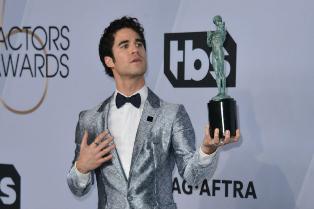 Darren Criss has said he loves his busy life as a new dad and Broadway star