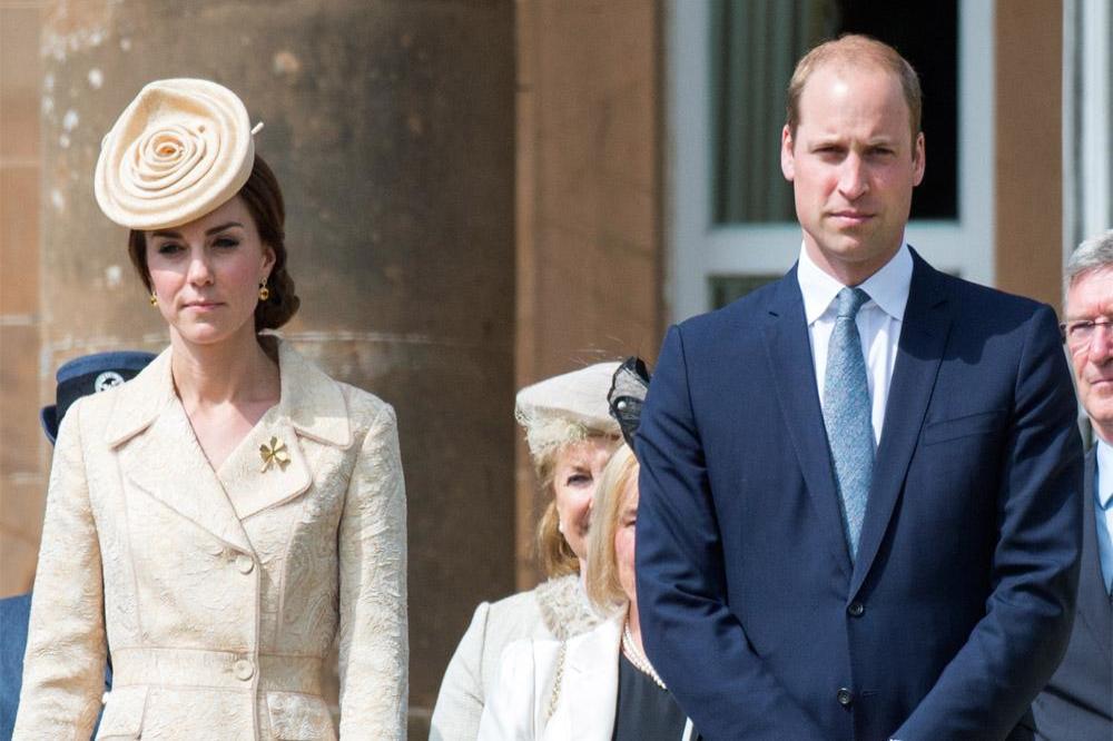 Duchess Catherine and Prince William at Garden Party