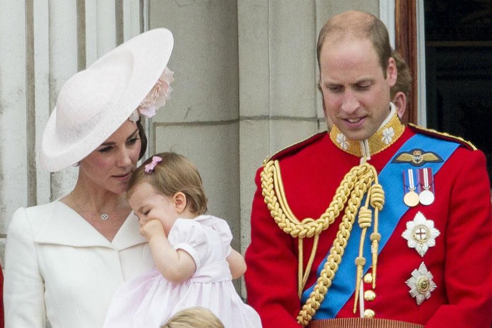 Princess Charlotte with her family